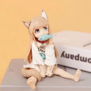 Cute Anime Fox Girl Figurine